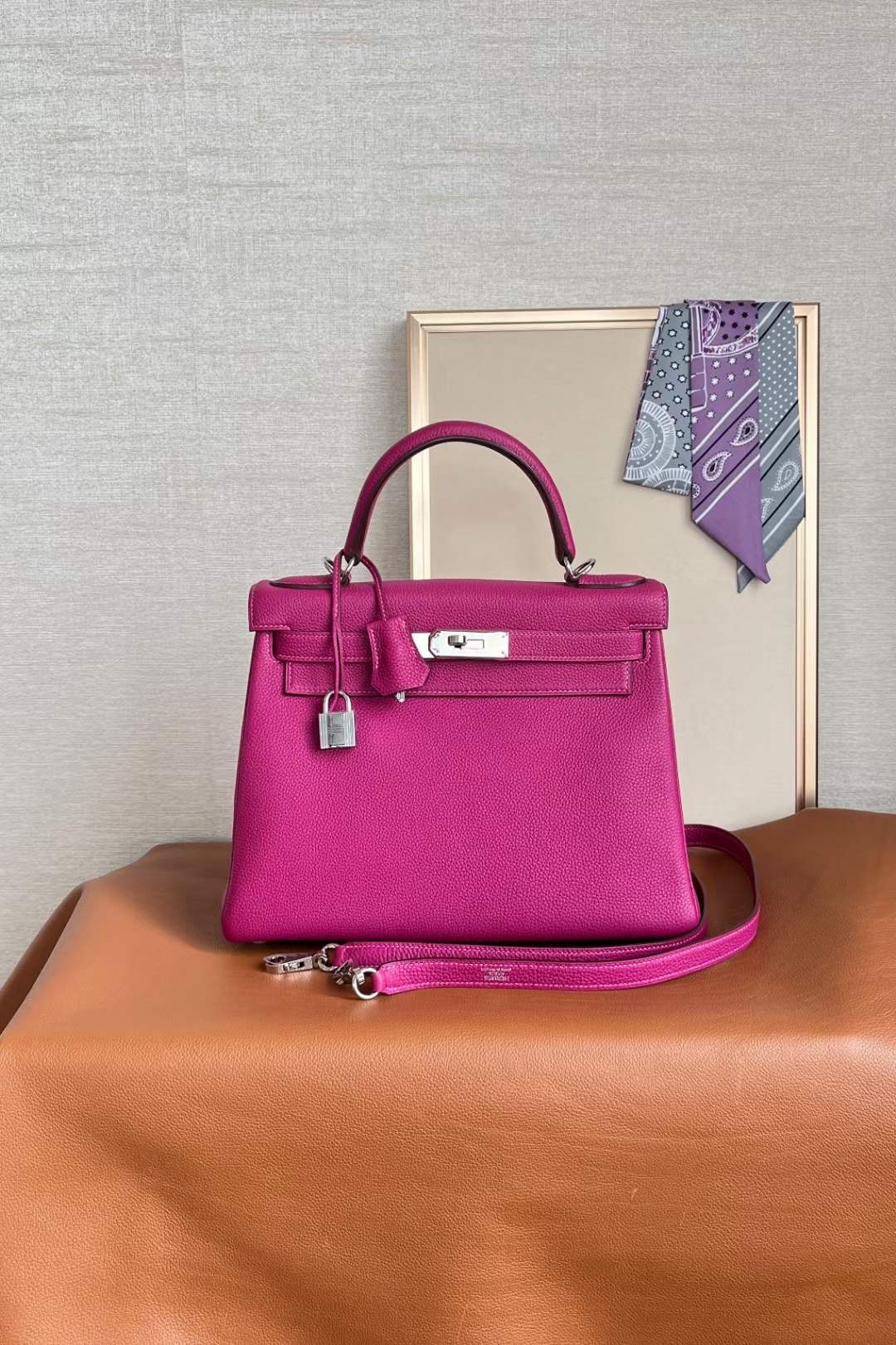 HM kl 28cm togo L3 玫瑰紫 Rose purple