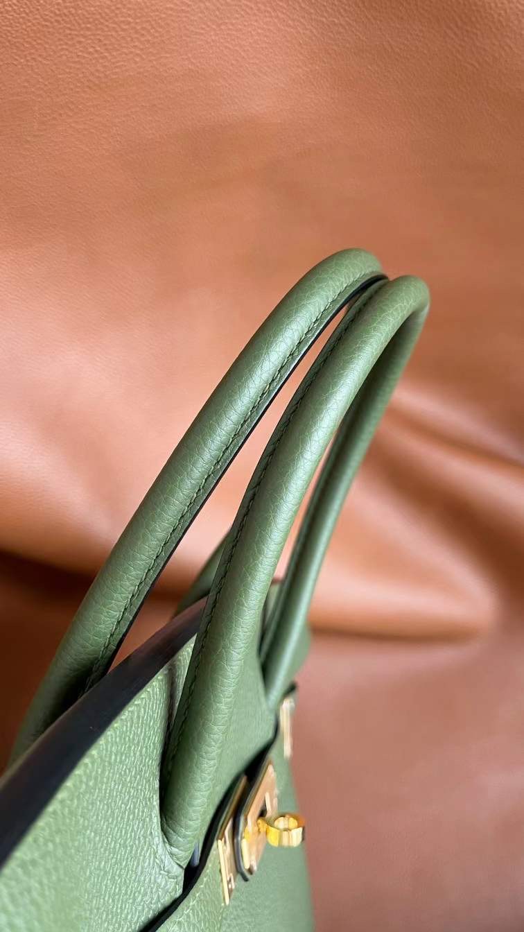 Hermès BK 25cm 6H Olive green