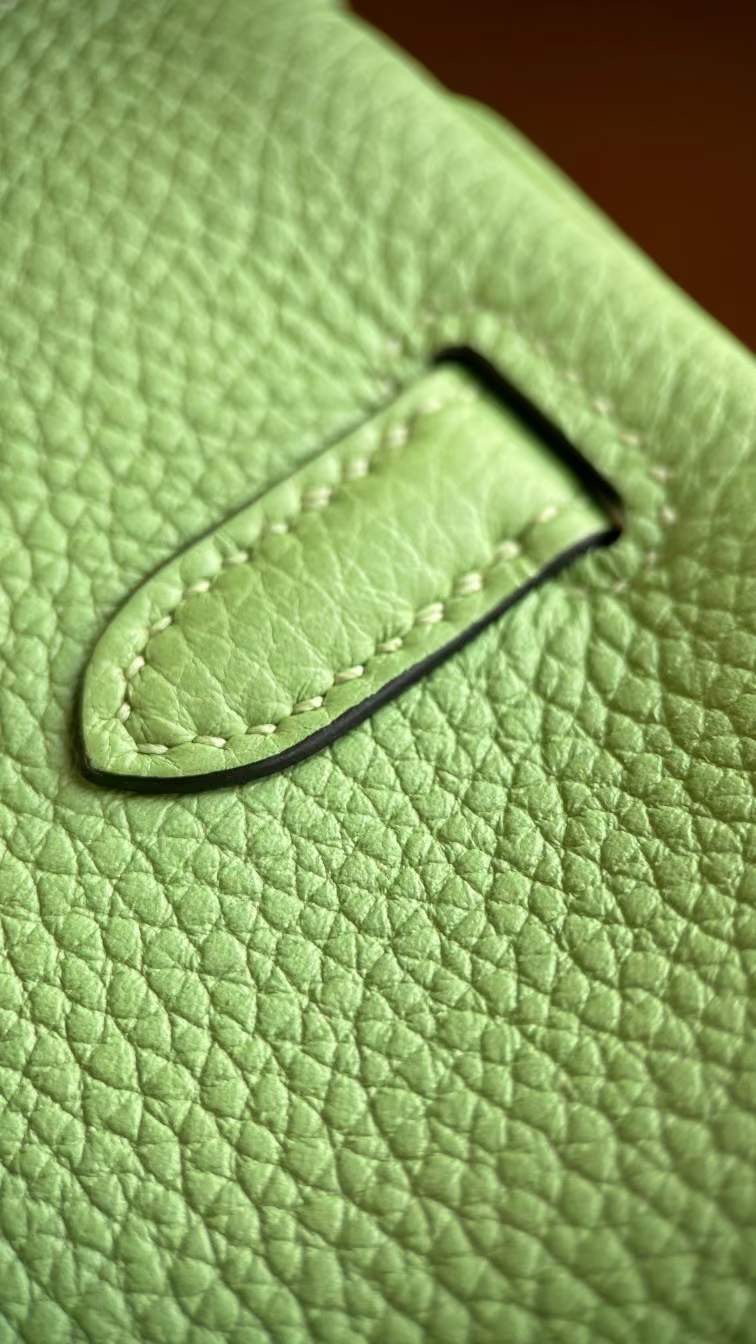 Hong Kong HM luxury bk 25cm togo 3I  Vert Criquet