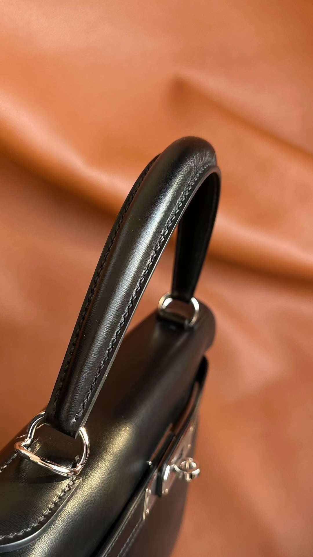 HM KL 28cm Box Leather Ck89 Noir
