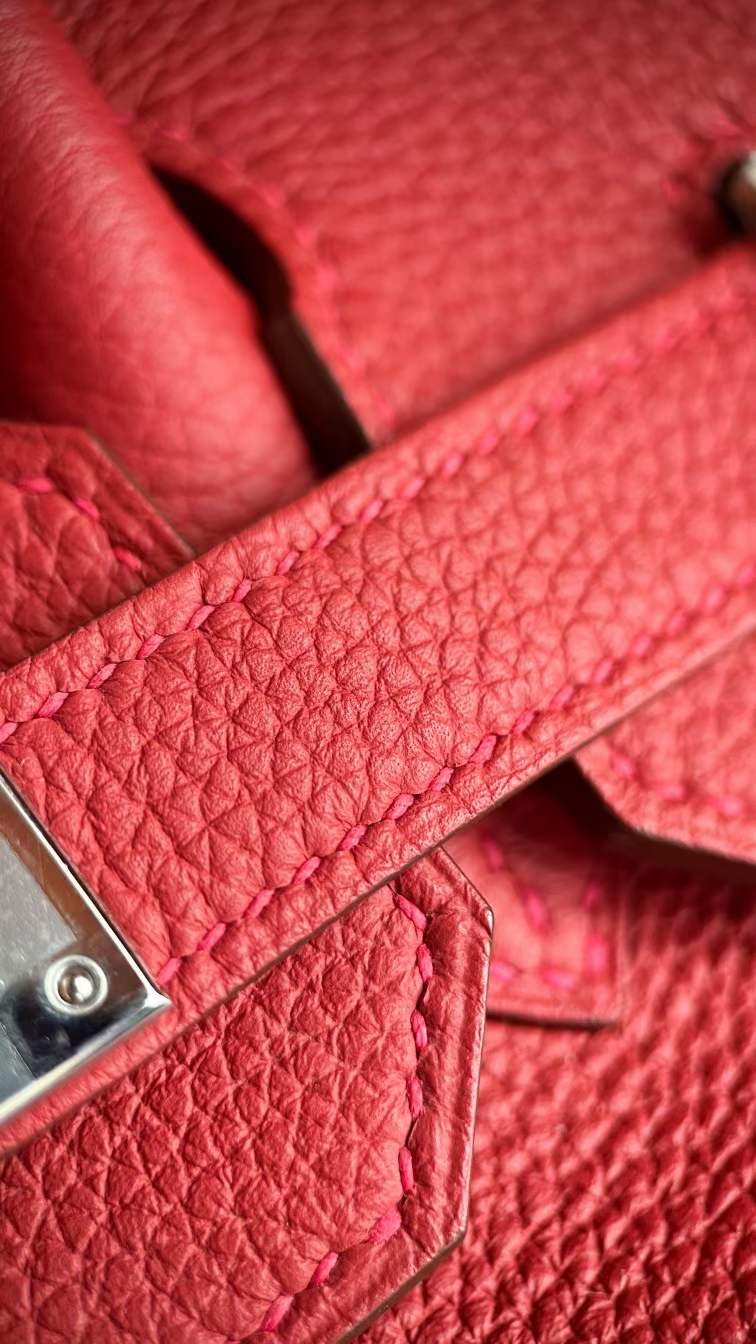 BK 25cm Epsom Q5国旗红 rouge casaque Togo