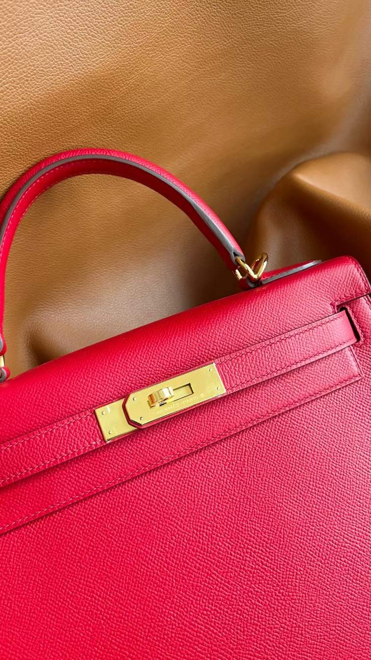 HM kl 28cm epsom Q5 Rose casaque