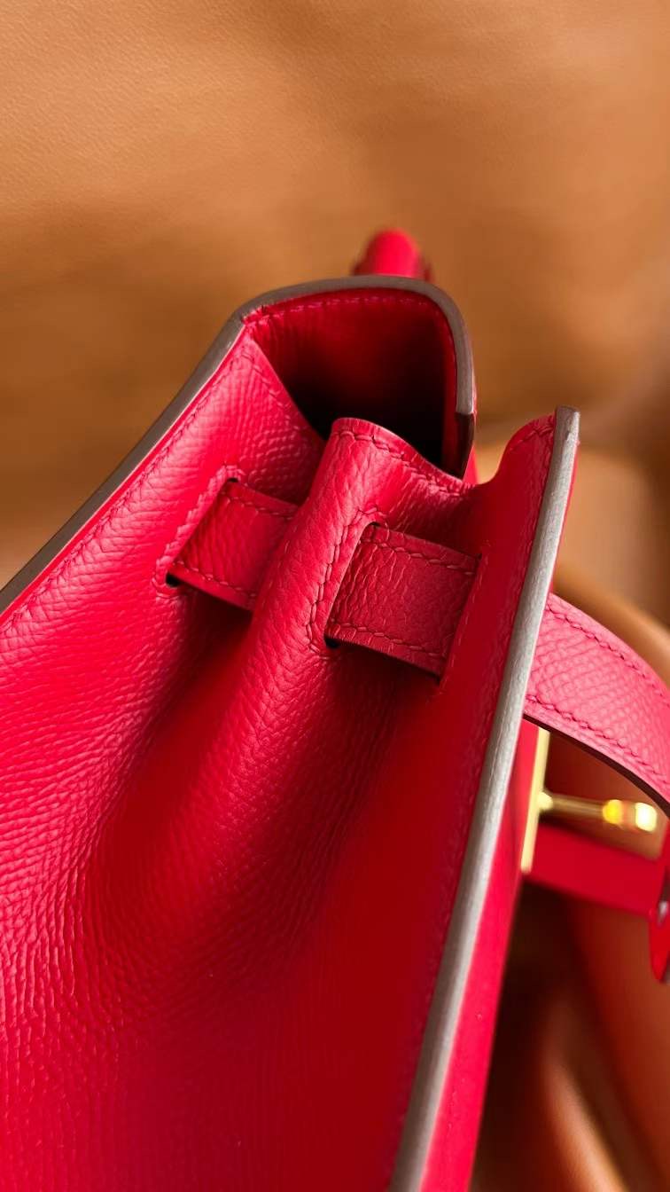 HM kl 28cm epsom Q5 Rose casaque