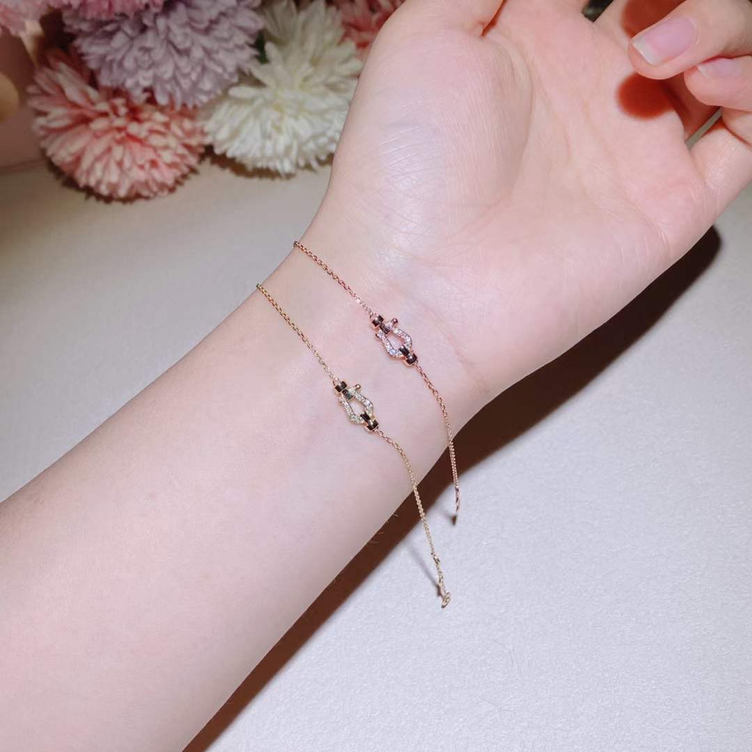 FRED GOLD BRACELET WITH DIAMONDS CHANCE INFINIE