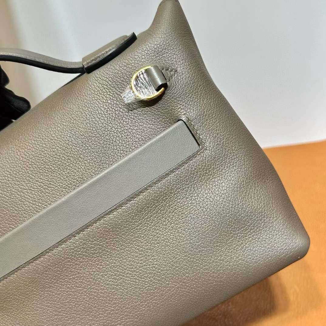 Mini 2424 Evercolor/Swift 8F etain 锡器灰 金扣 一级工艺 全手工蜡线缝 Ghw