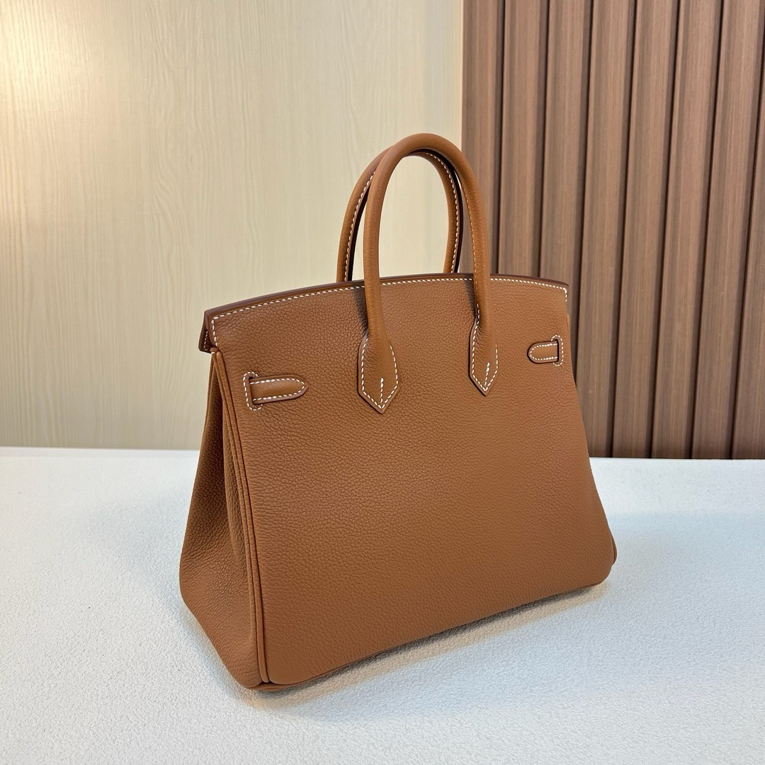 HM BK 25cm Togo皮 原厂小牛皮 CC37金棕色 金扣 全手工蜡线缝 Ghw