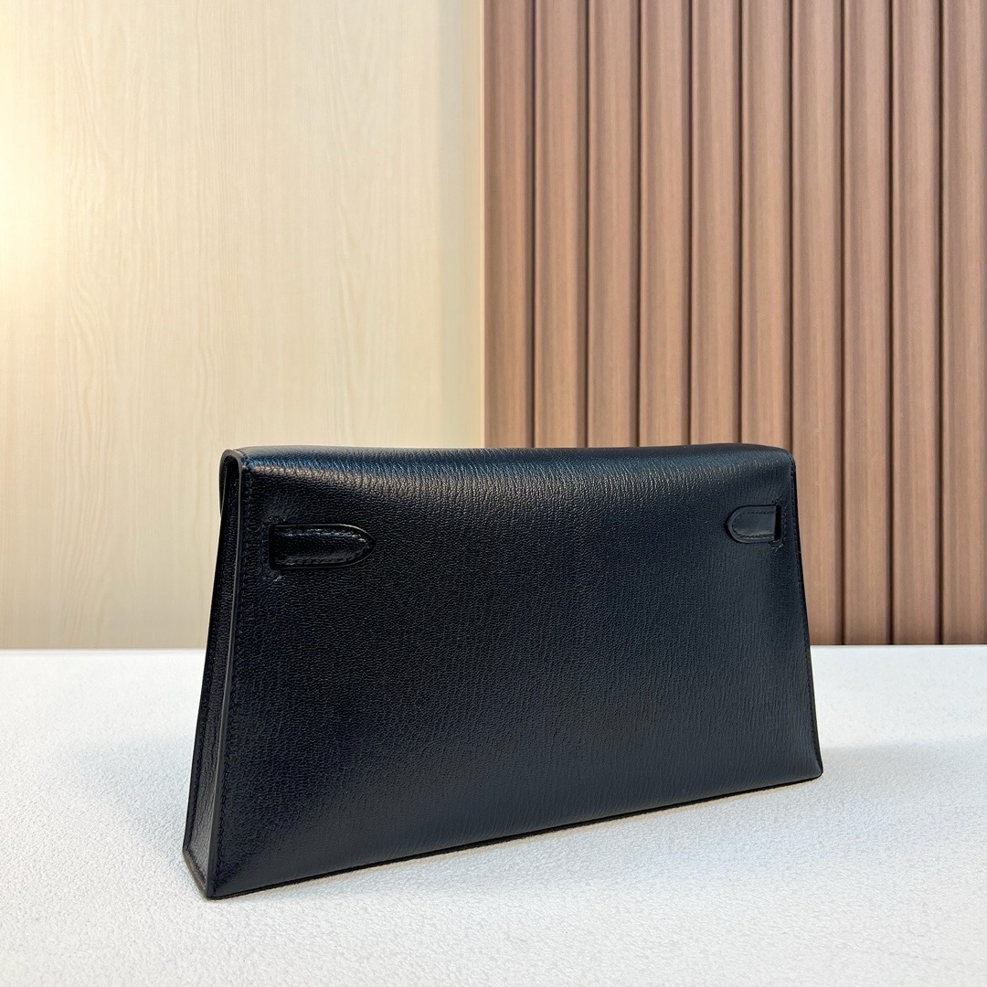HM KL Elan 27cm Chevre 进口山羊皮 CK89 Noir 黑色