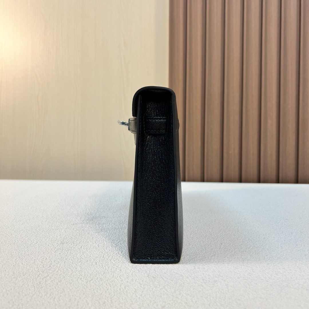 HM KL Elan 27cm Chevre 进口山羊皮 CK89 Noir 黑色