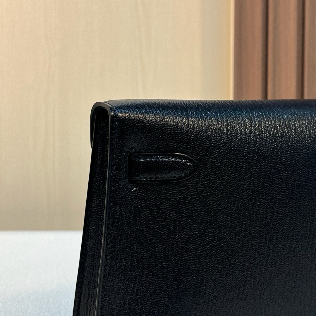 HM KL Elan 27cm Chevre 进口山羊皮 CK89 Noir 黑色