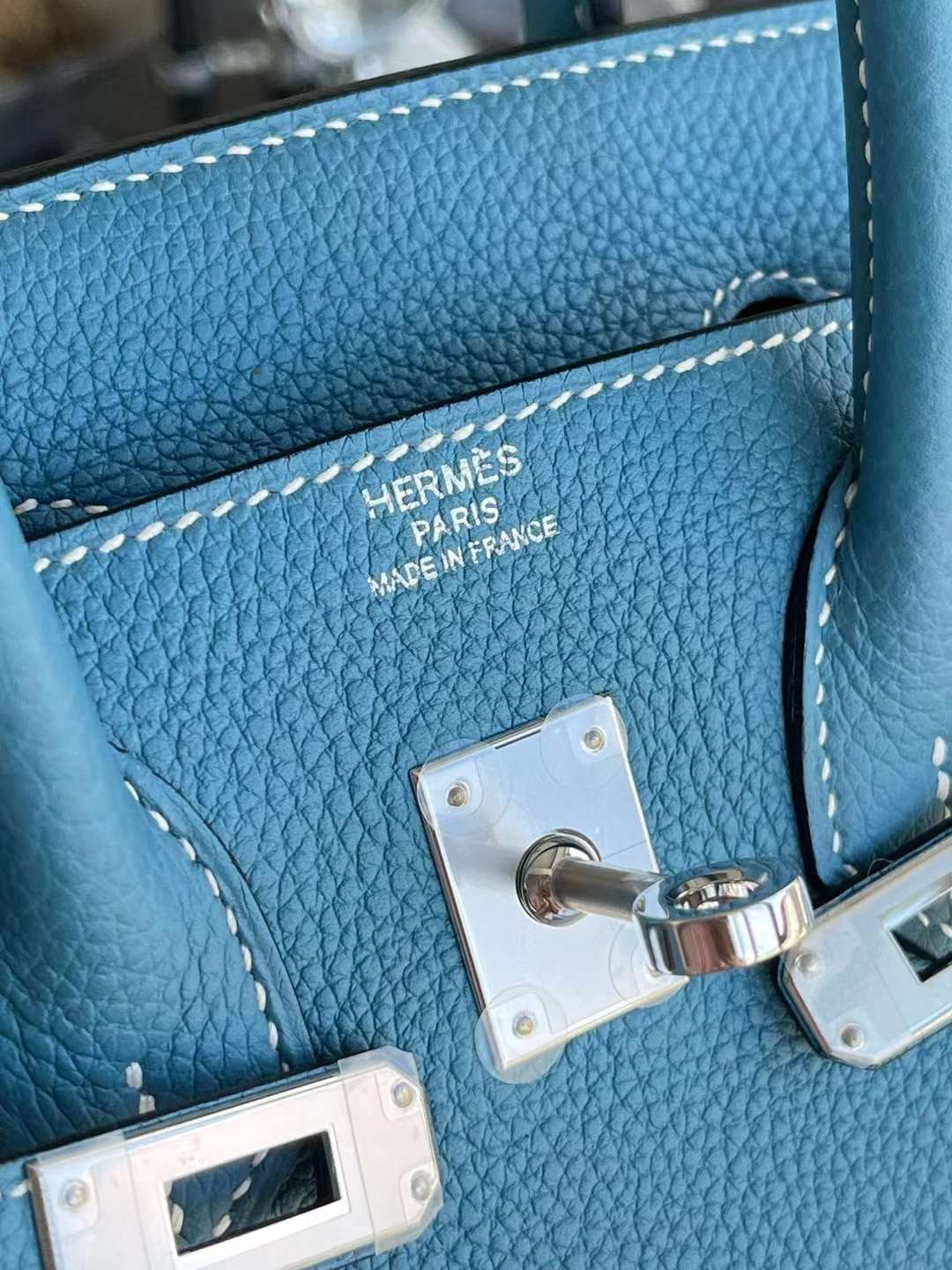 Dubai HM B25 Blue Jean D2 新牛仔蓝togo 银扣