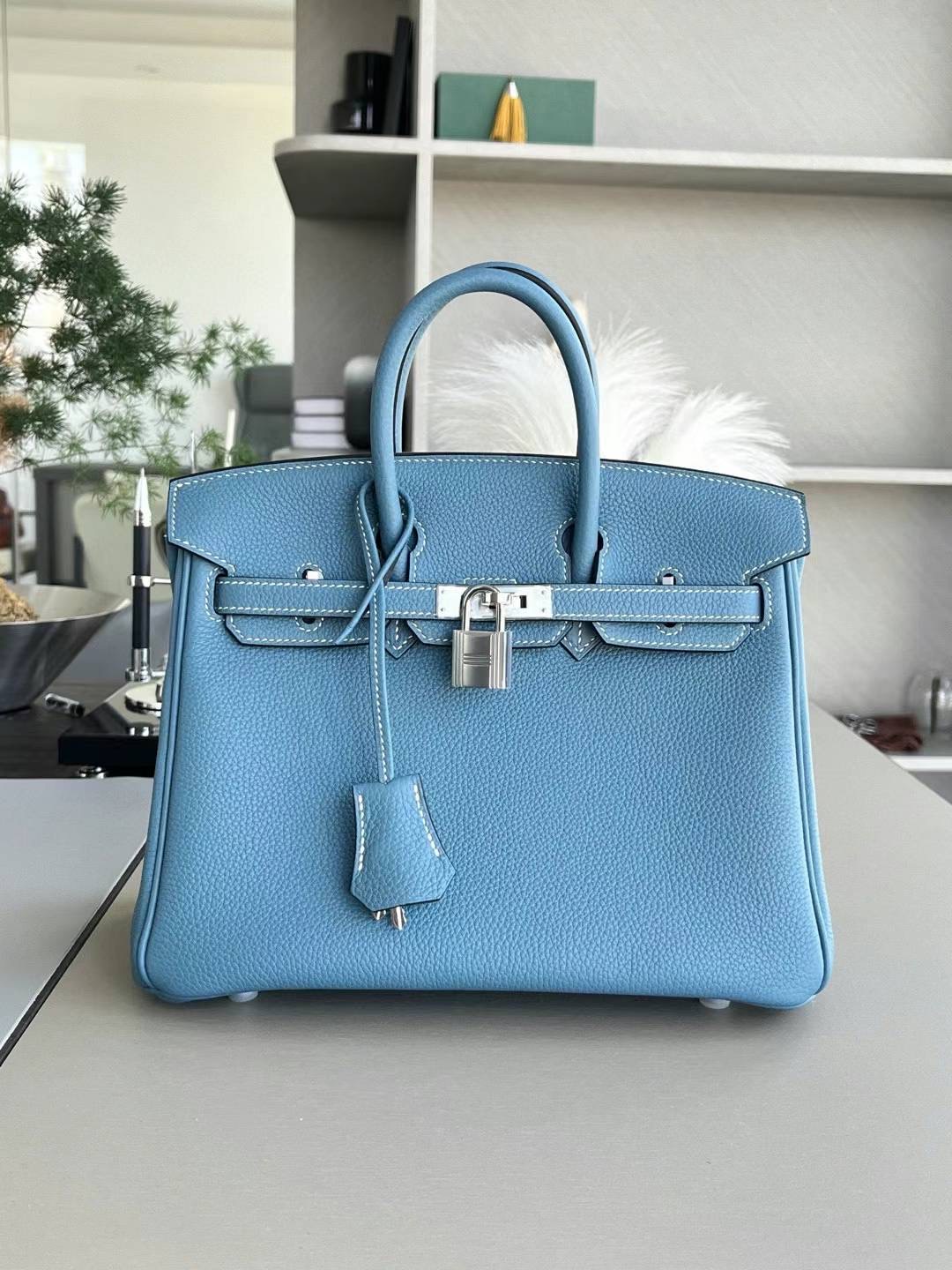 Dubai HM B25 Blue Jean D2 新牛仔蓝togo 银扣