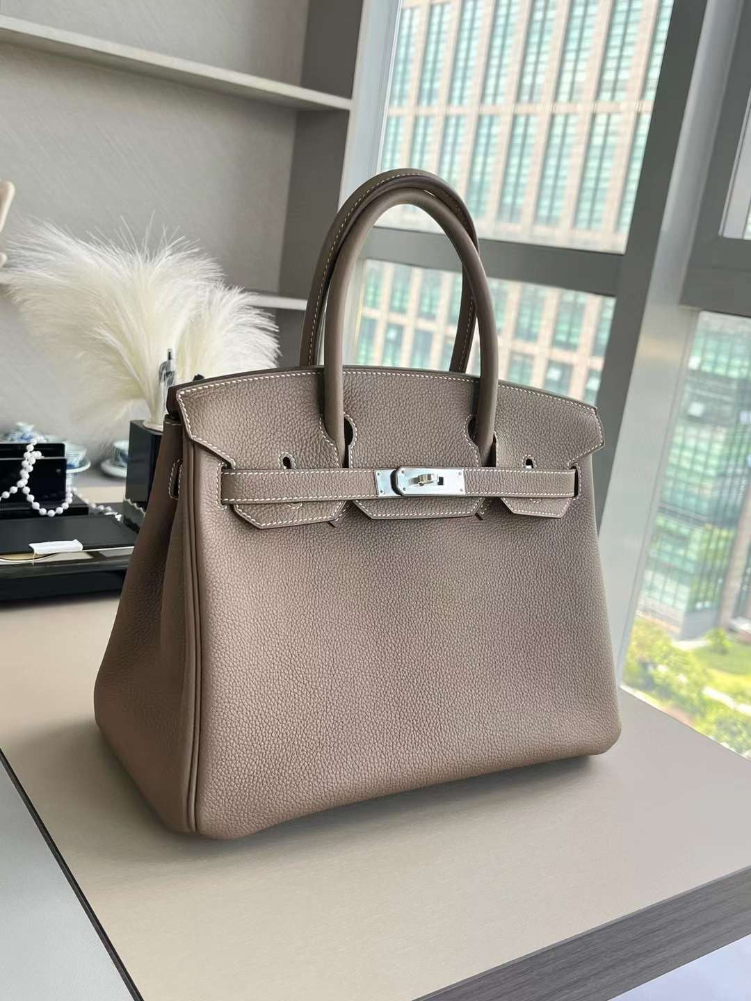 B30 CK18大象灰 银扣togo