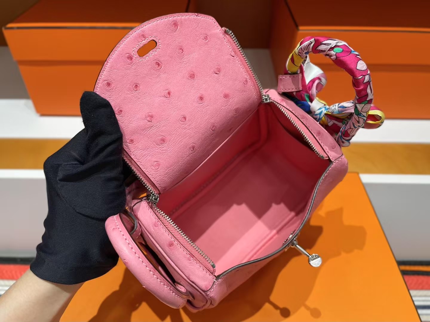 Mini LD Ostrich Pink