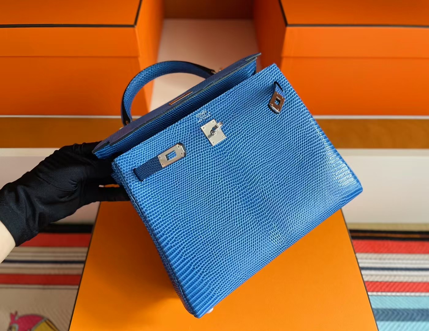 K25 lizard 7Q 希腊蓝 Blue Mykonos