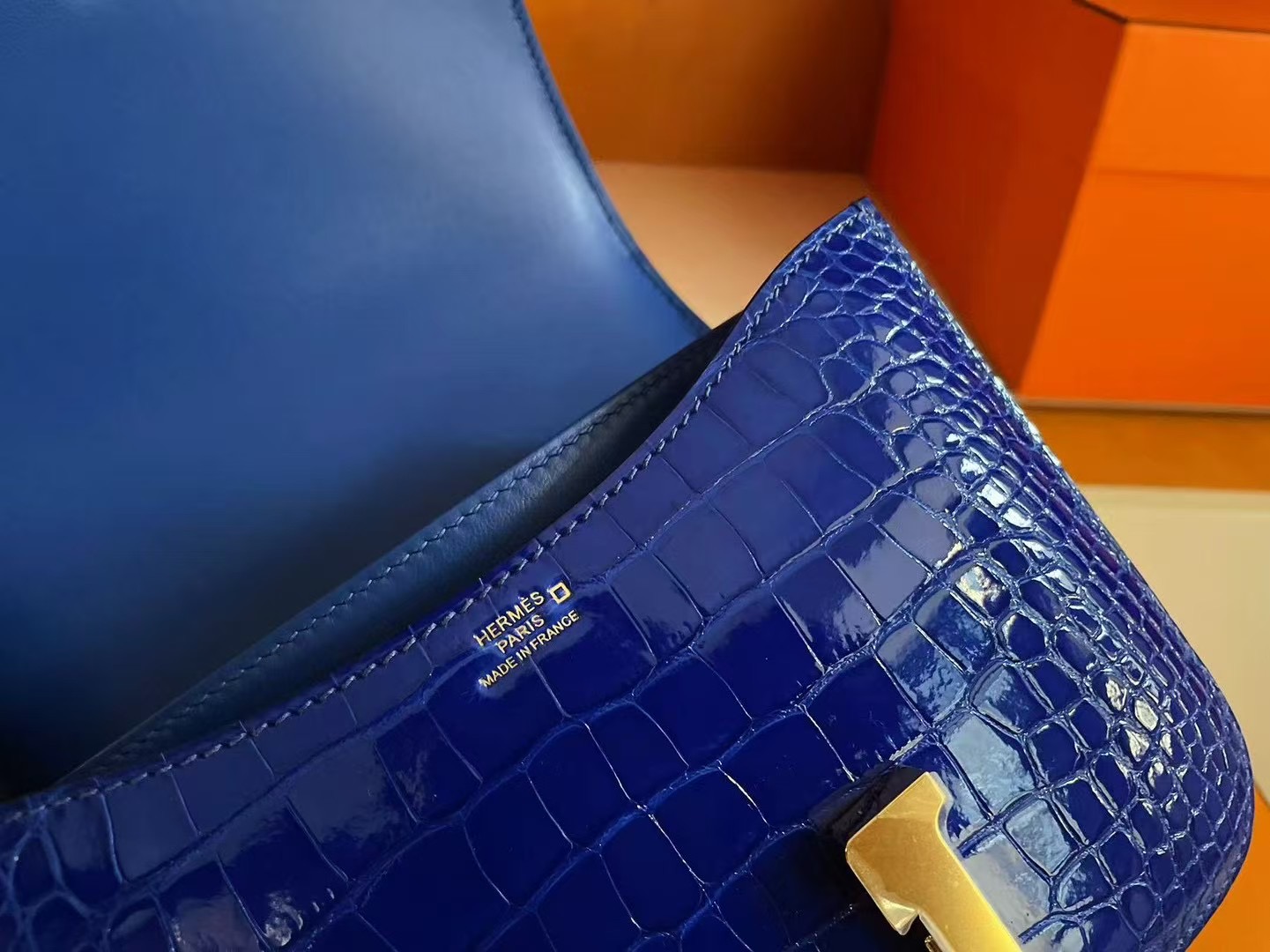C19 Crocodile Blue Color
