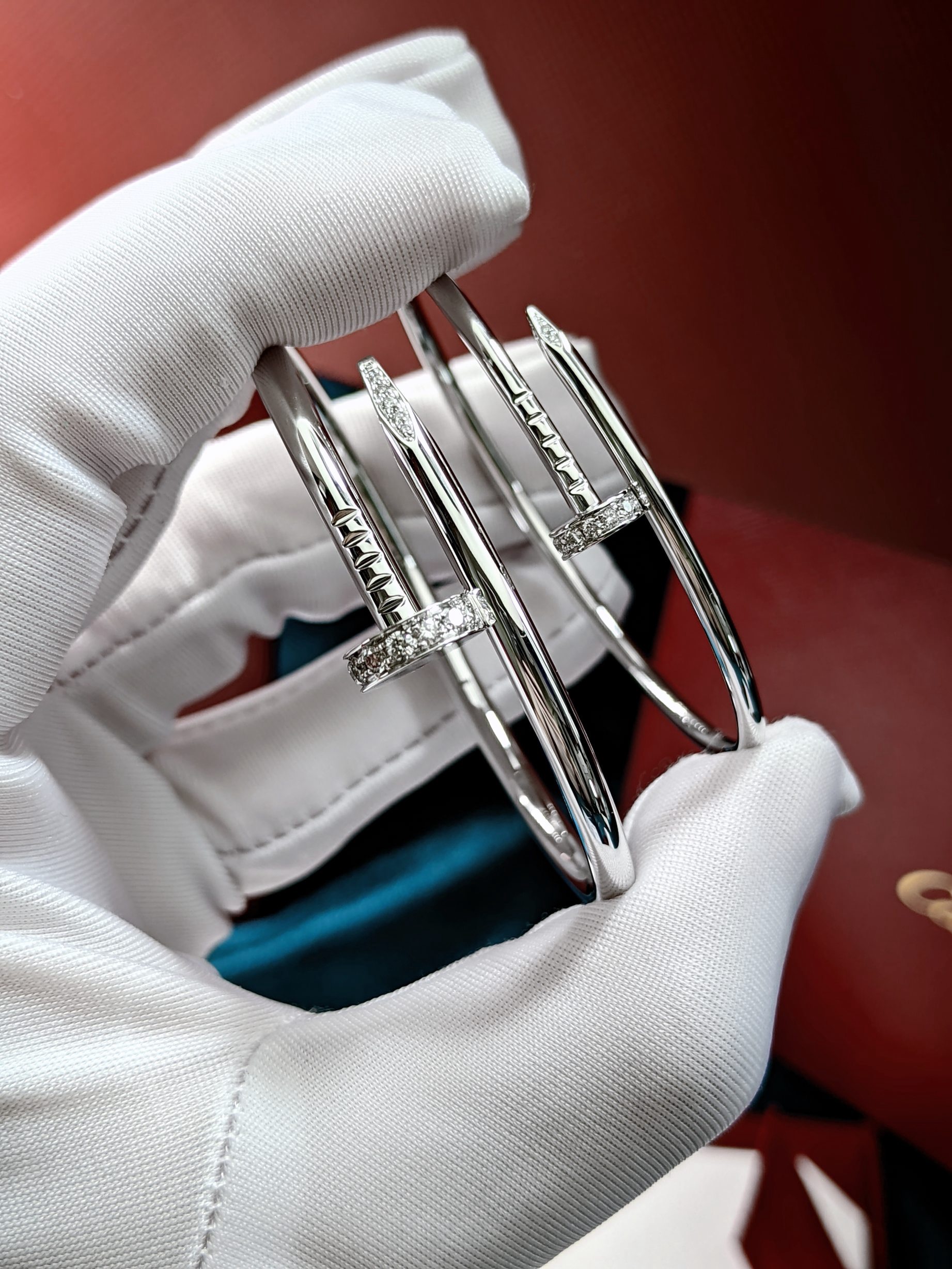 Juste Un Clou Bracelet White Gold 18k