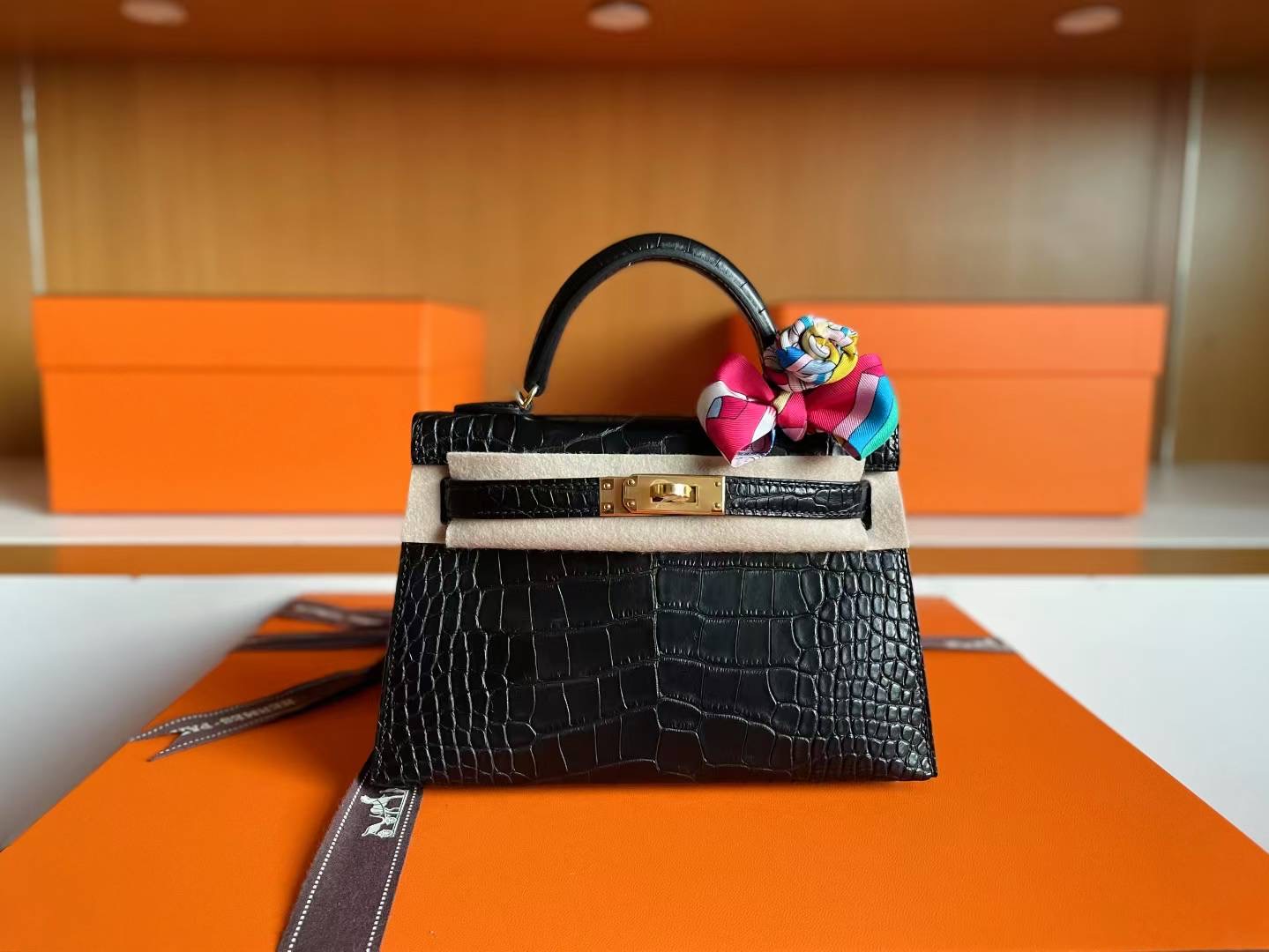 Mini KL Matte Crocodile Ck89