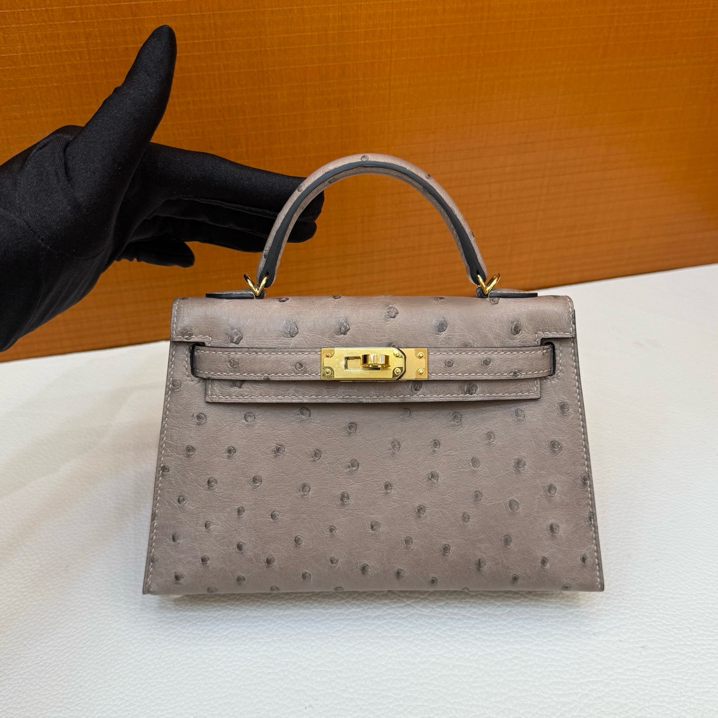Mini KL Ostrich M8 Gris Asphalte