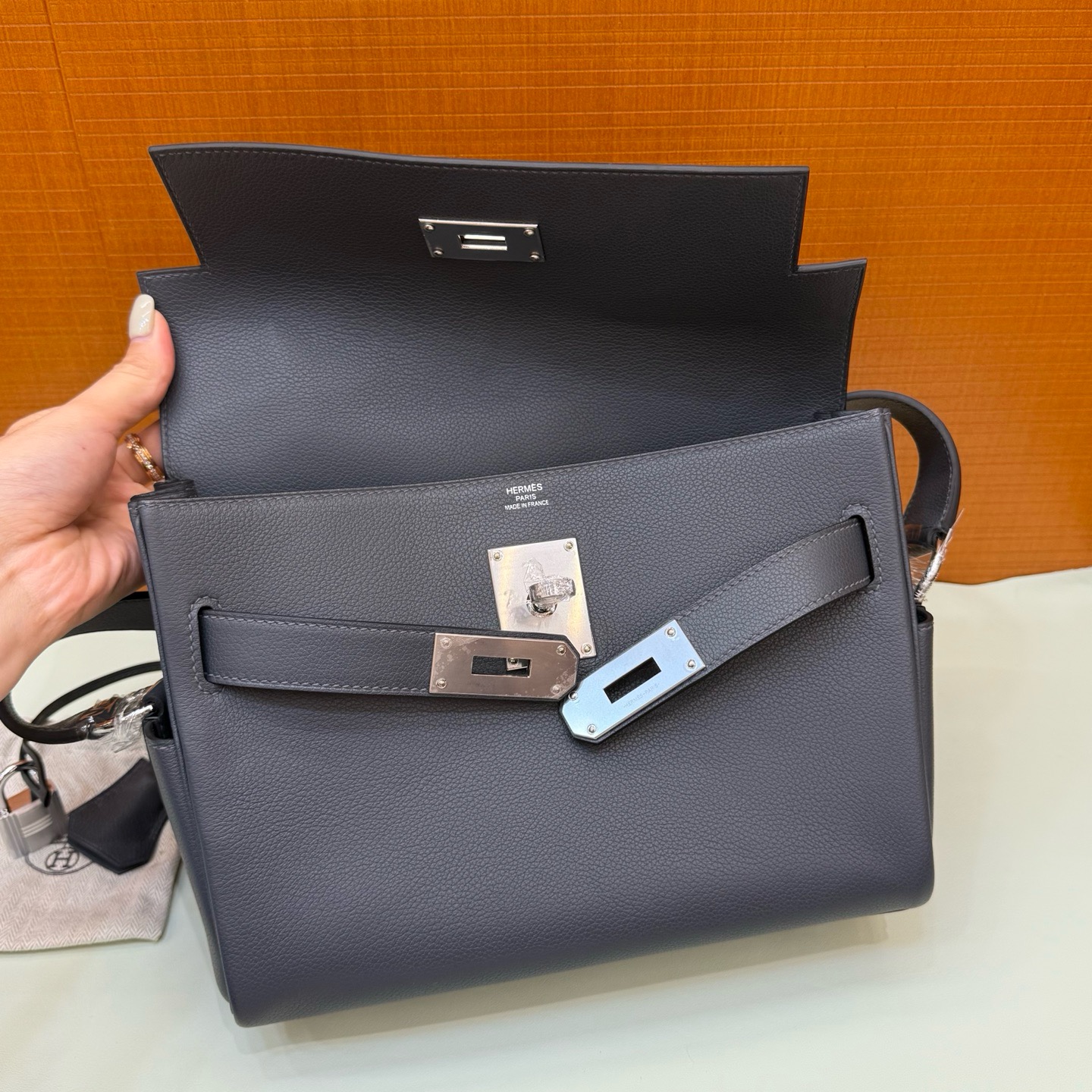 KL Messenger Evercolor H0 Gris Misty