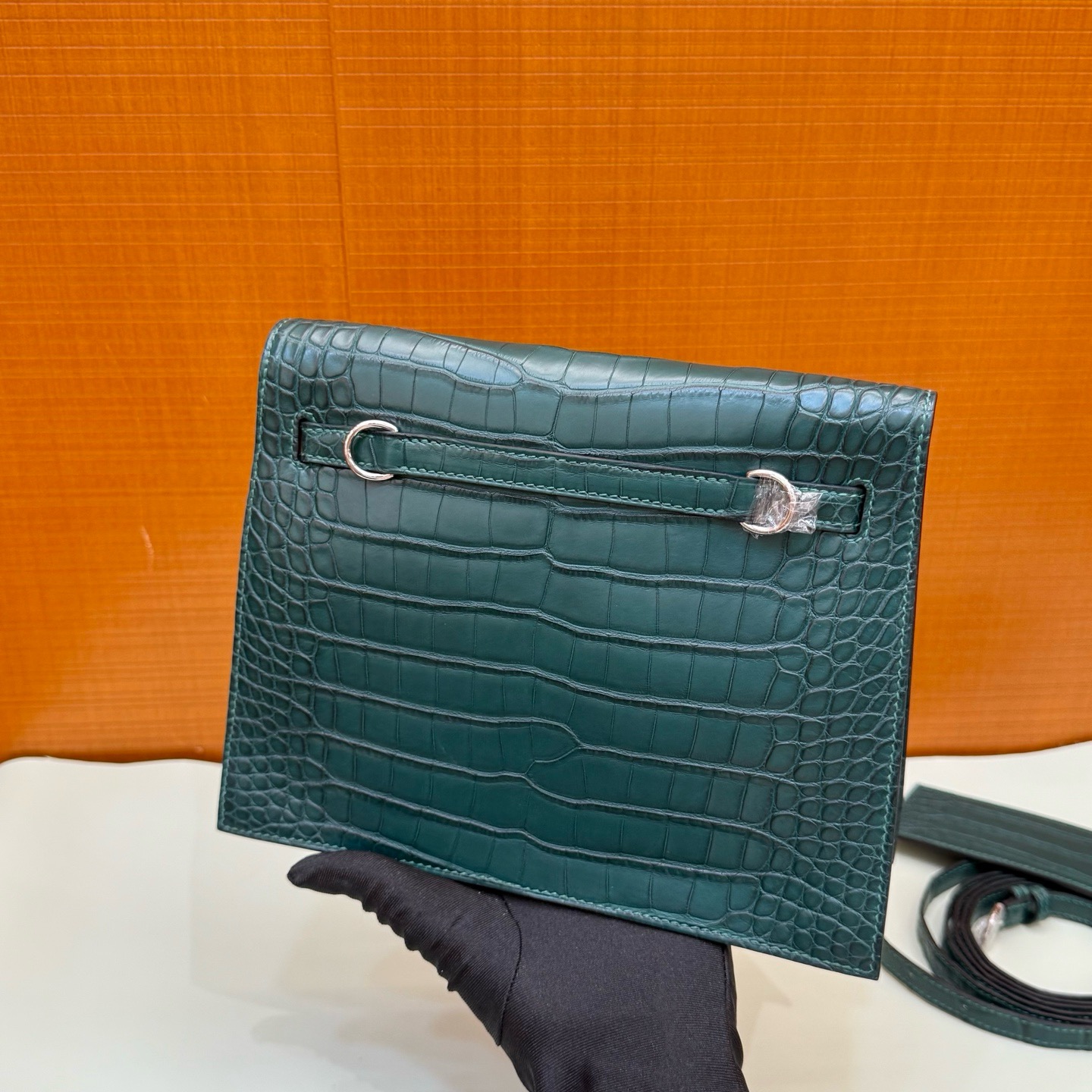 KL Danse 22cm Matte Crocodile 6O Vert Cypress