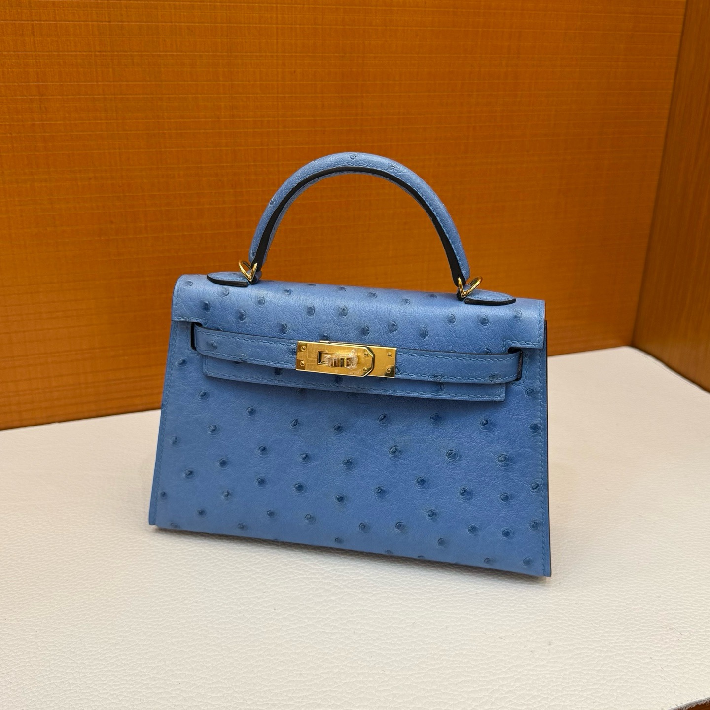 Mini KL Ostrich 7Q Myokonos Blue