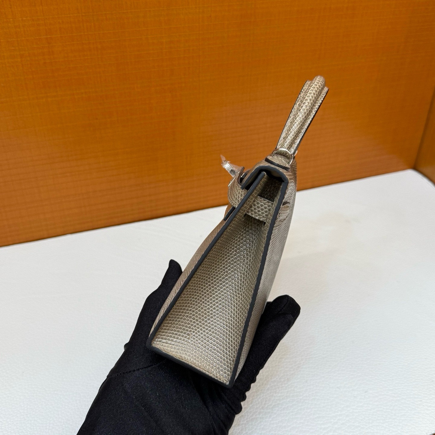 Mini KL Lizard Ck17 Ficelle