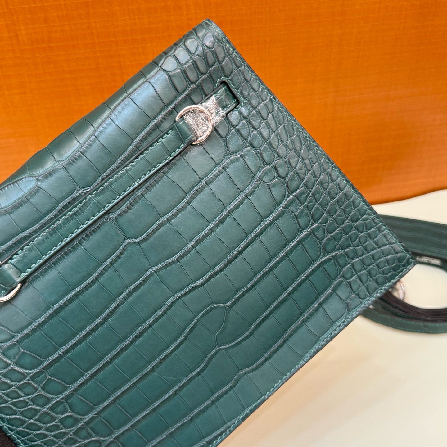 KL Danse 22cm Matte Crocodile 6O Vert Cypress