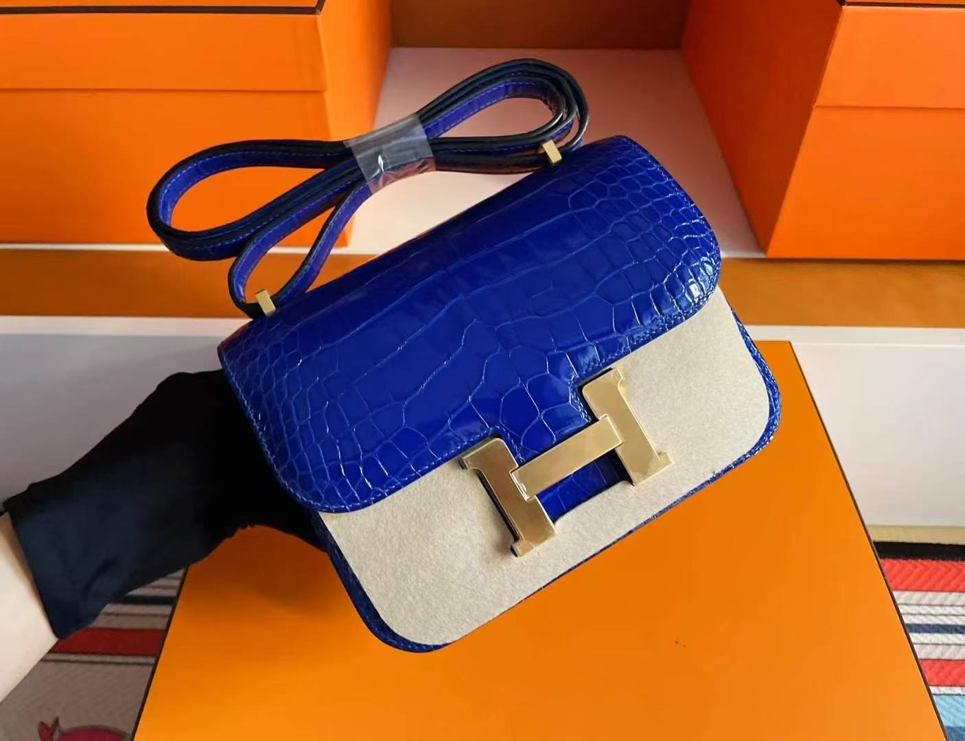 C19 Crocodile Blue