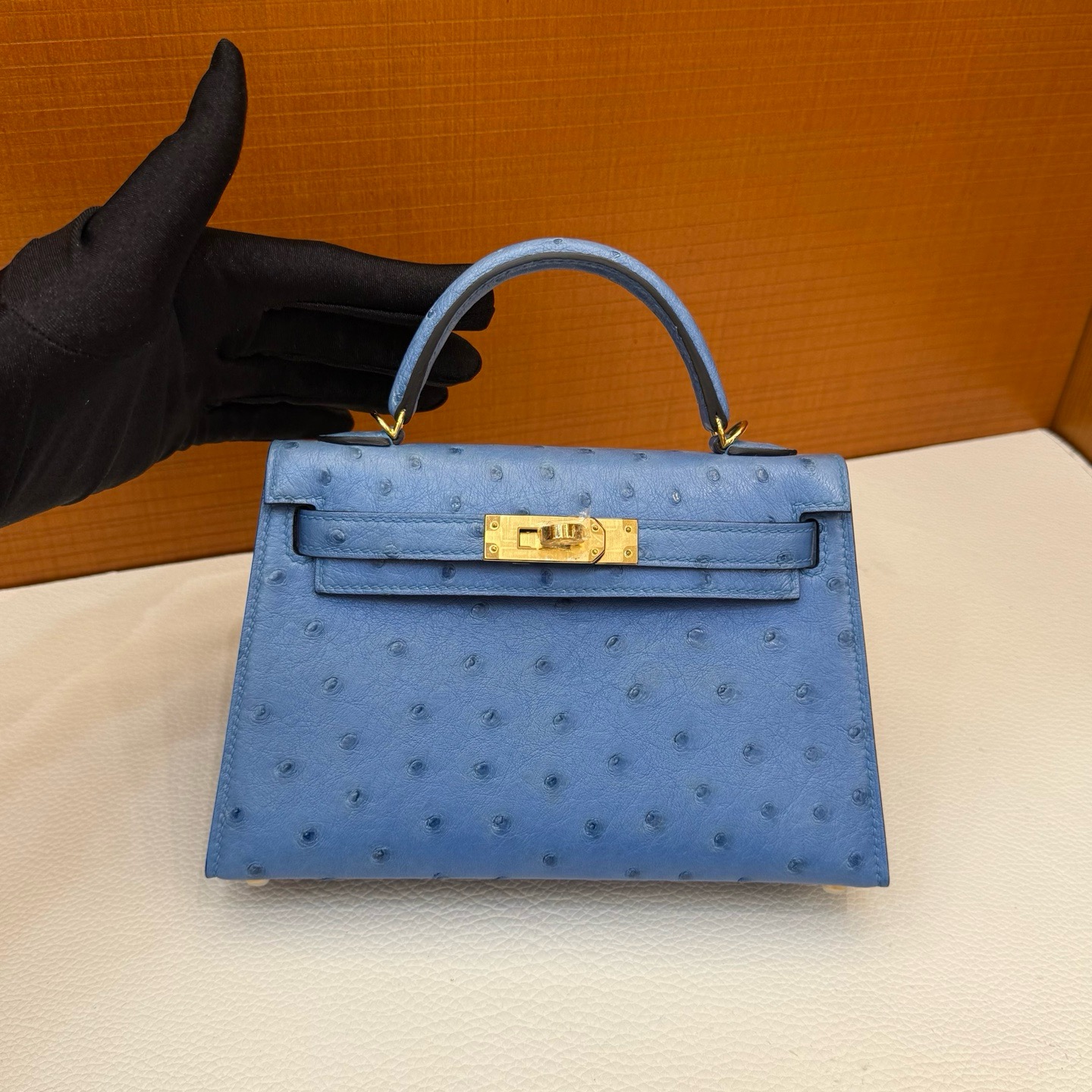 Mini KL Ostrich 7Q Myokonos Blue
