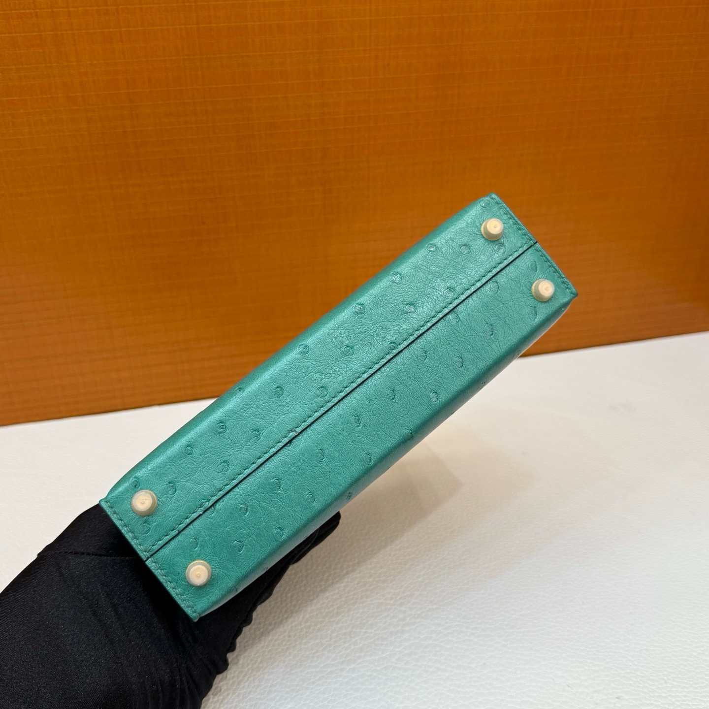 Mini KL Ostrich O6 Vert Jade