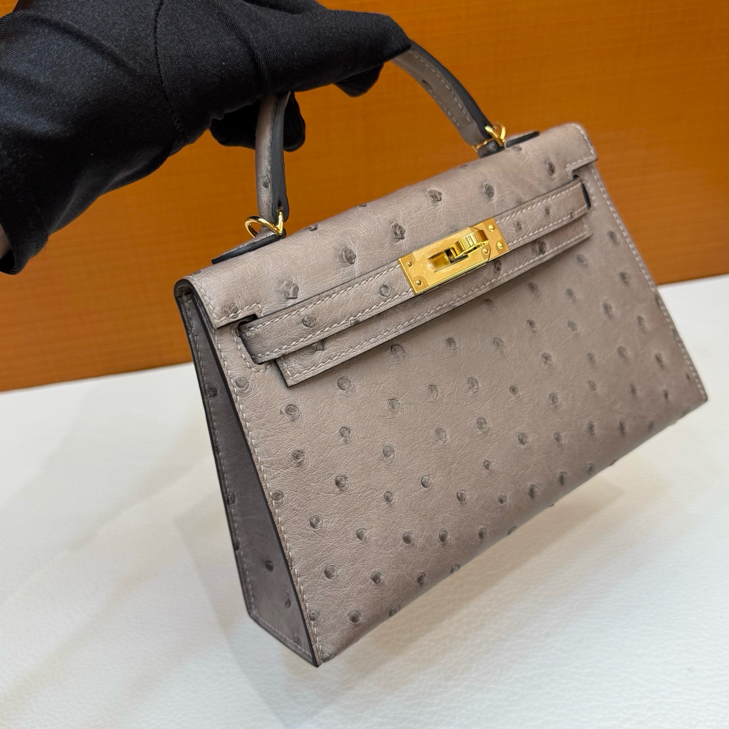 Mini KL Ostrich M8 Gris Asphalte