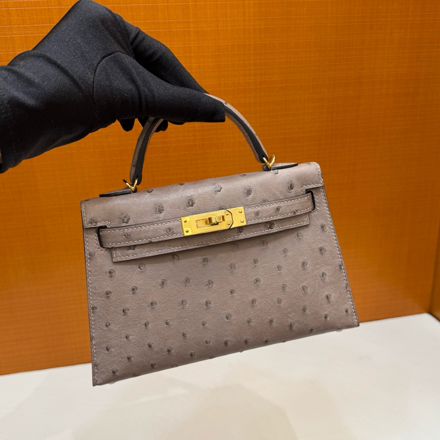 Mini KL Ostrich M8 Gris Asphalte
