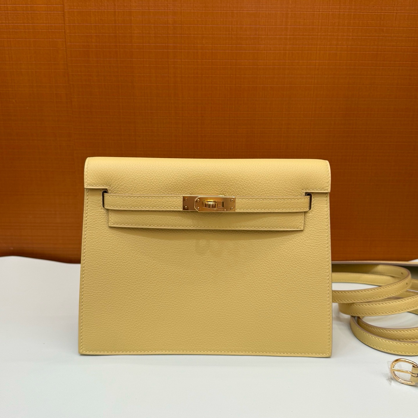 KL Danse 22cm Evercolor 1Z Jaune Poussin-HaiLaBags KL Danse 22cm Evercolor 1Z Jaune Poussin