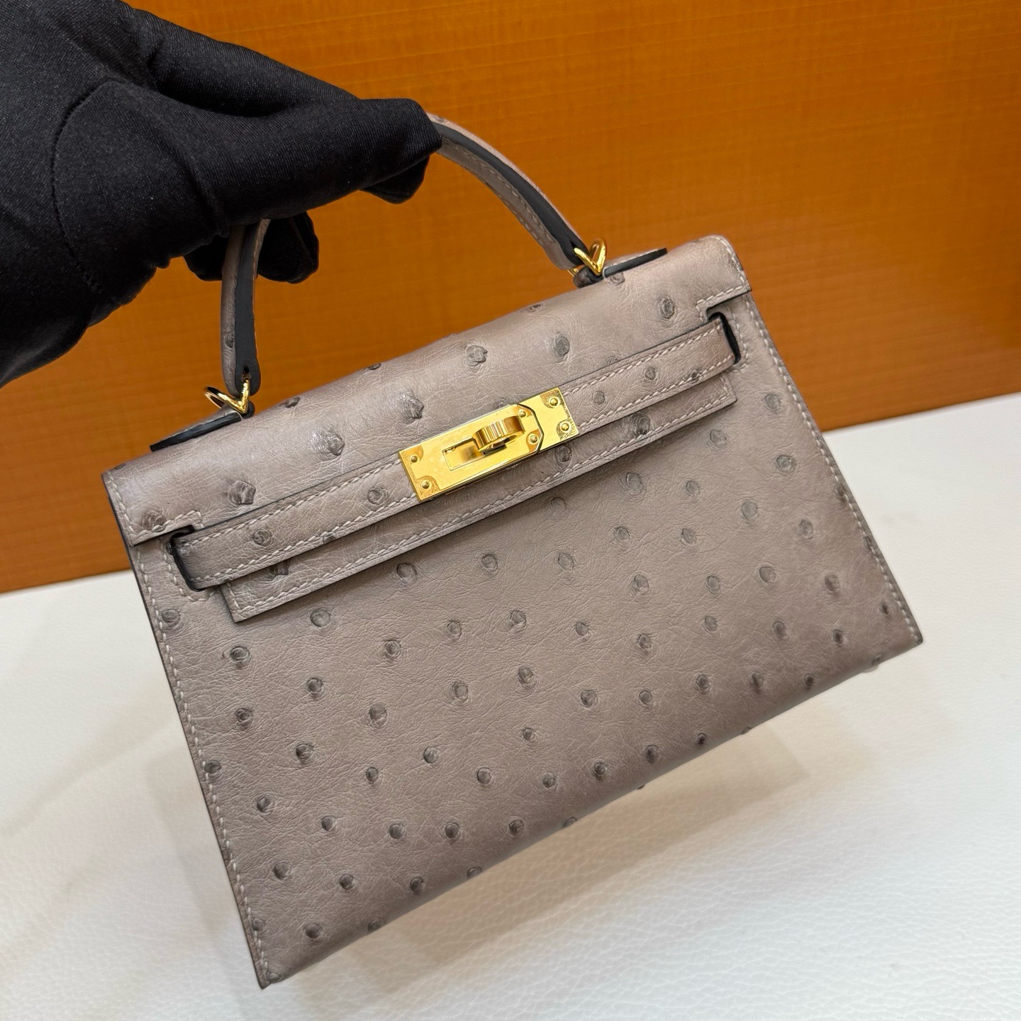 Mini KL Ostrich M8 Gris Asphalte