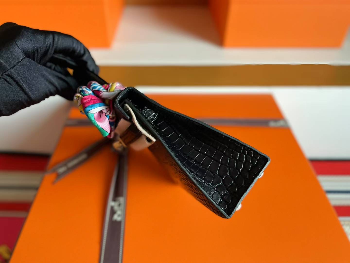 Mini KL Matte Crocodile Ck89