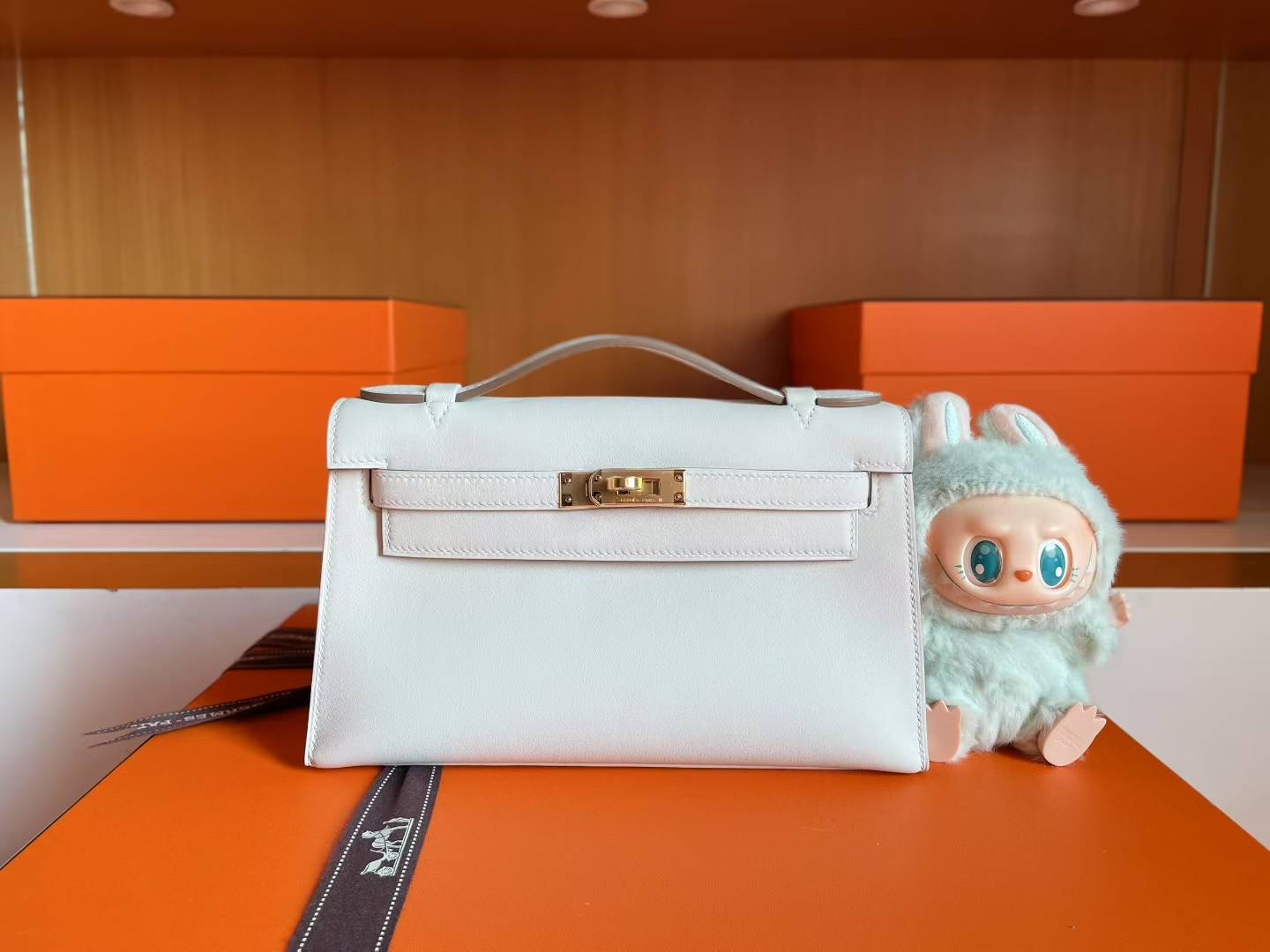 Mini Pochette White