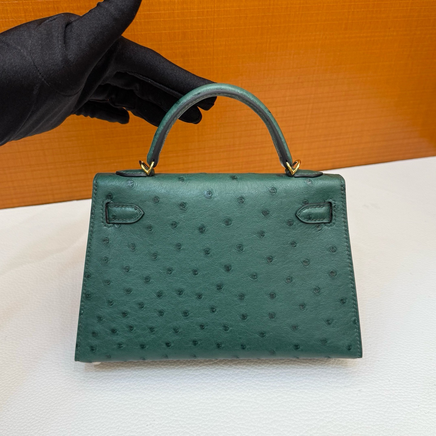 Mini KL Ostrich C67 Vert Foncé