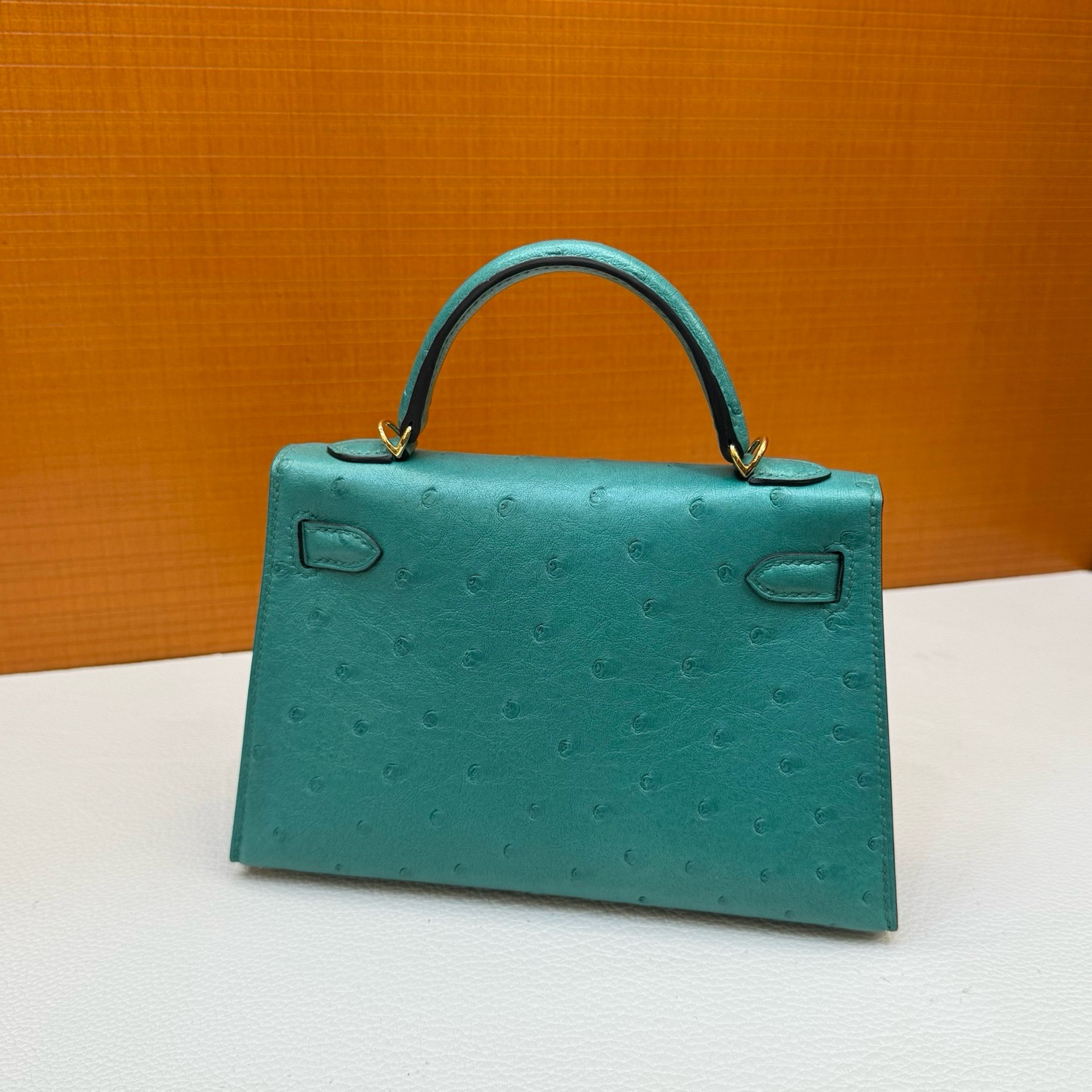 Mini KL Ostrich O6 Vert Jade