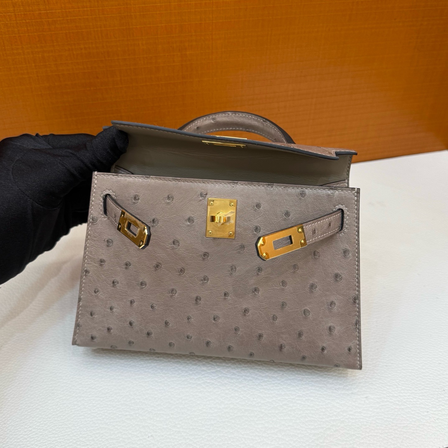 Mini KL Ostrich M8 Gris Asphalte