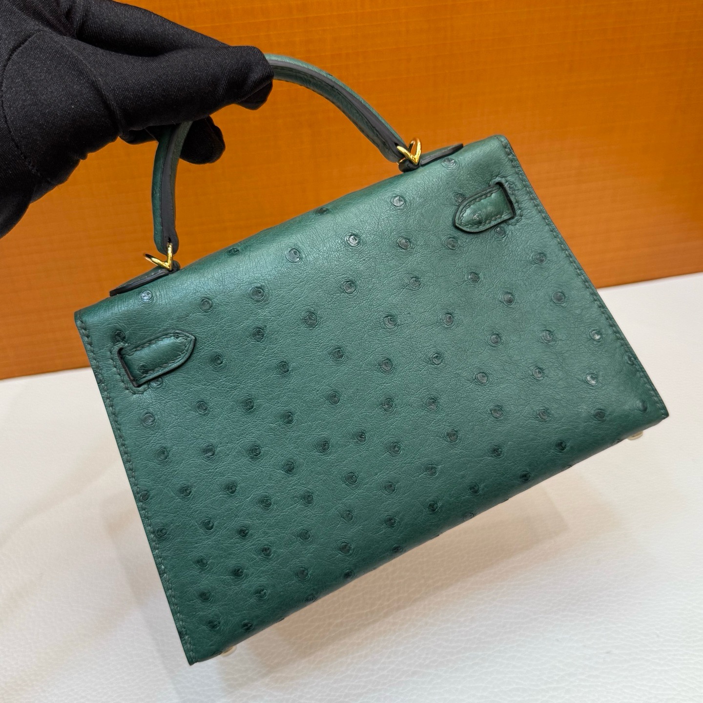 Mini KL Ostrich C67 Vert Foncé
