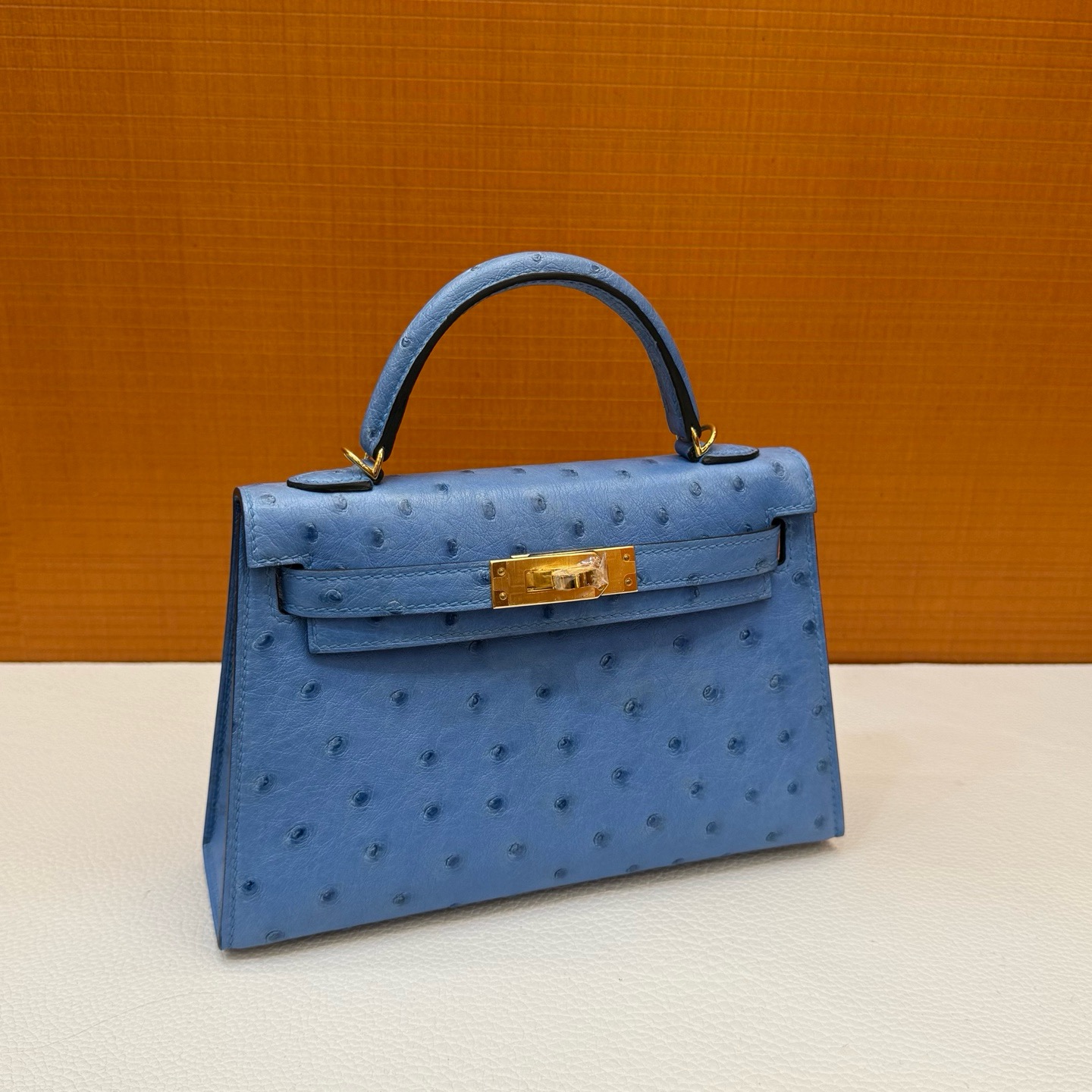 Mini KL Ostrich 7Q Myokonos Blue