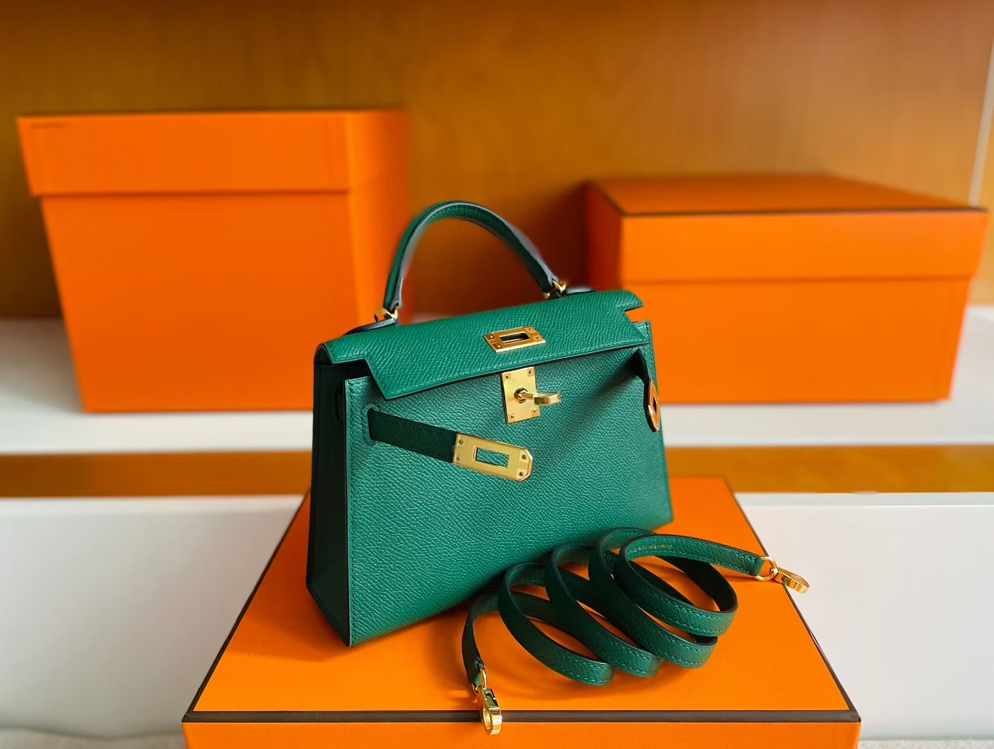 Mini KL Epsom Green Color