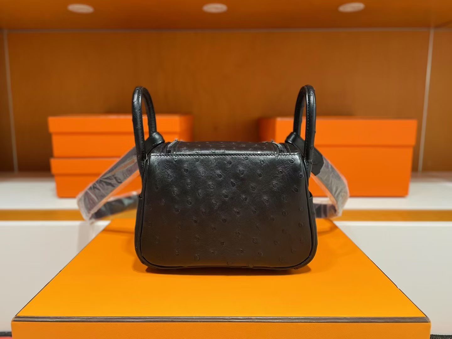 Mini LD Ostrich So Black