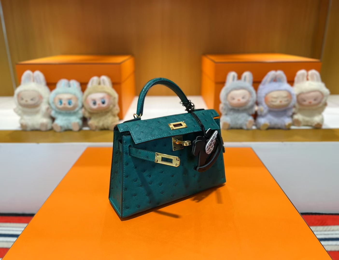 Mini KL Ostrich U4 Vert Vertigo