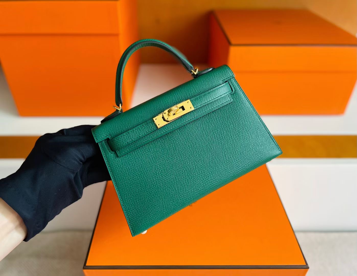 Mini KL Epsom Green Color