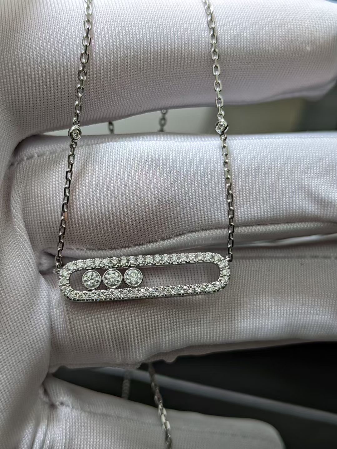 Messika set bracelet and necklace