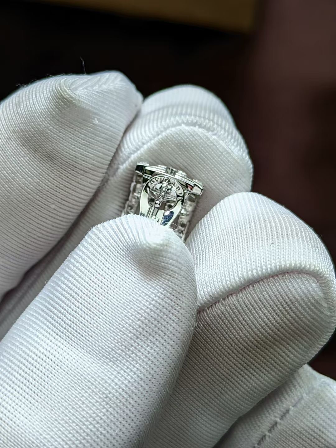 Bvlgari diamond earrings
