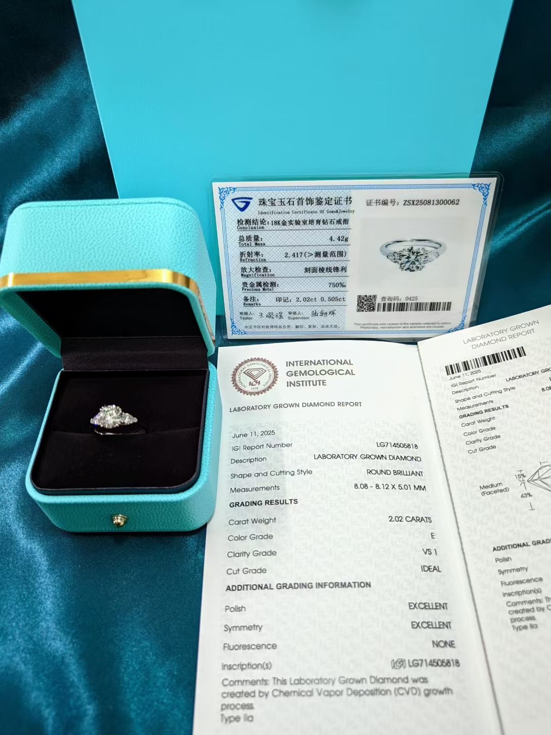 Tiffany Ring Diamond 2 carats
