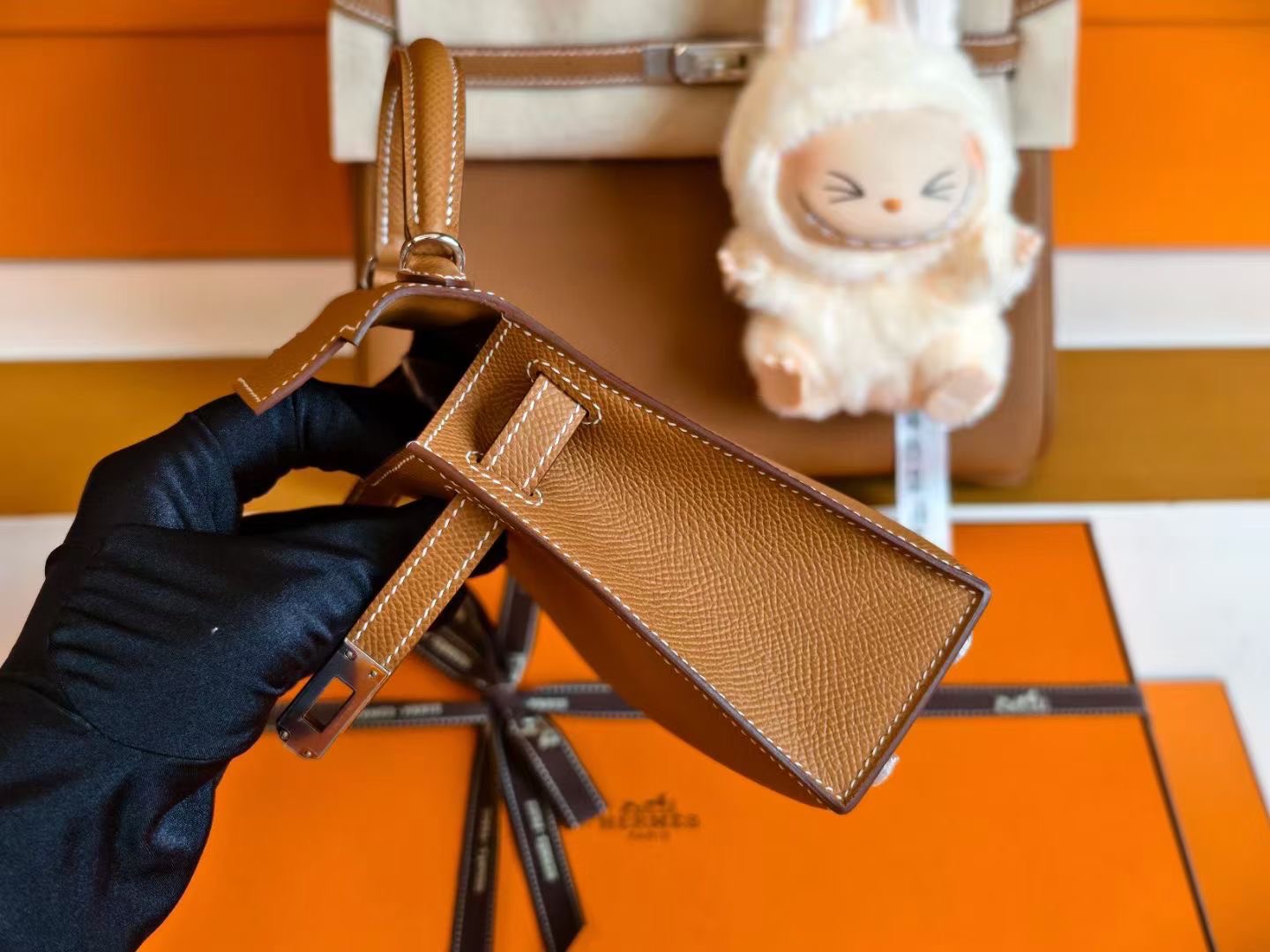 Mini KL Epsom Ck37 Gold