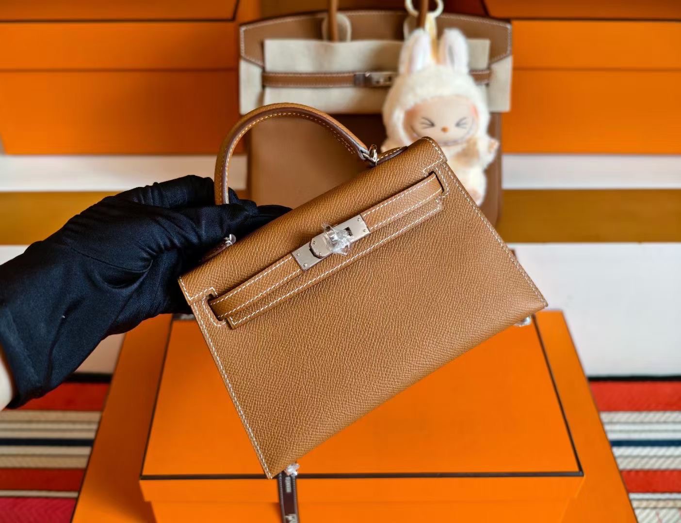 Mini KL Epsom Ck37 Gold